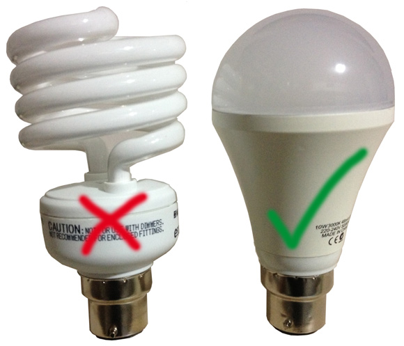 LED bulbs with no mercury