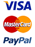 You can pay by VISA, Mastercard or PayPal.